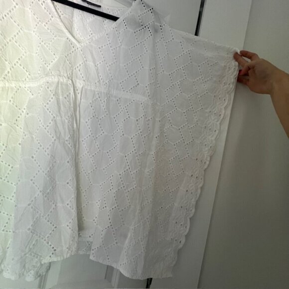 Spiaggia Dolce Broderie Anglais Swim Coverup - Picture 6 of 6